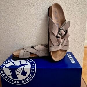 Birkenstock Lugano Suede Leather